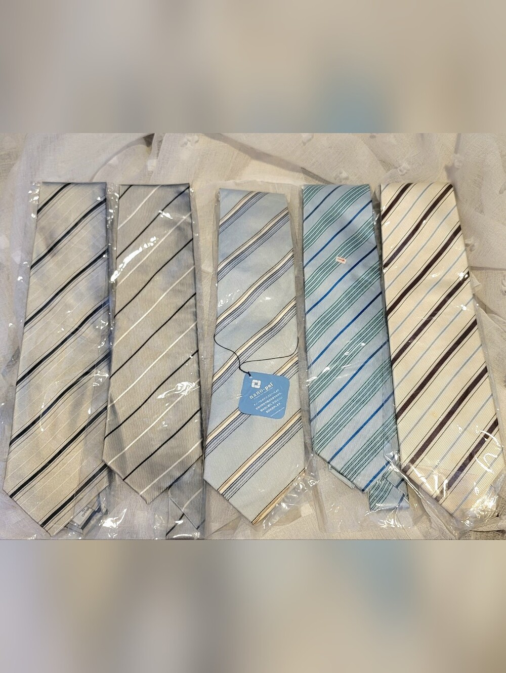 Bundle of Nano-tex Silk Ties